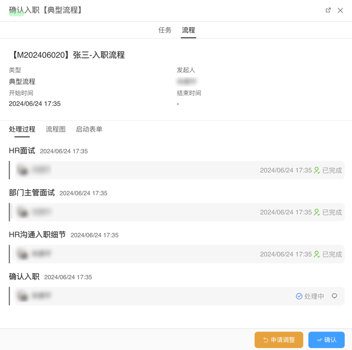 Process Information