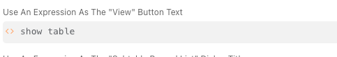 Relation Button