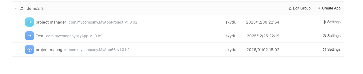 After Accessing Application