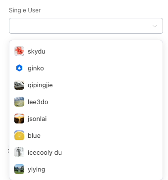 Application Member Candidates